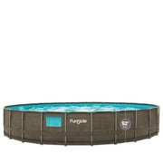 Funsicle 26 ft Oasis Designer Above Ground Swimming Pool with Crystal Vue , Round, Age 6 & Up