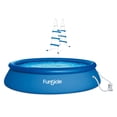 thumbnail image 1 of Funsicle 36” SureStep Pool Ladder with 10' x 30" QuickSet Inflatable Pool, 1 of 12