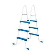 Funsicle 36 Inch SureStep 3 Stair Outdoor Above-Ground Swimming Pool Ladder, Blue & White