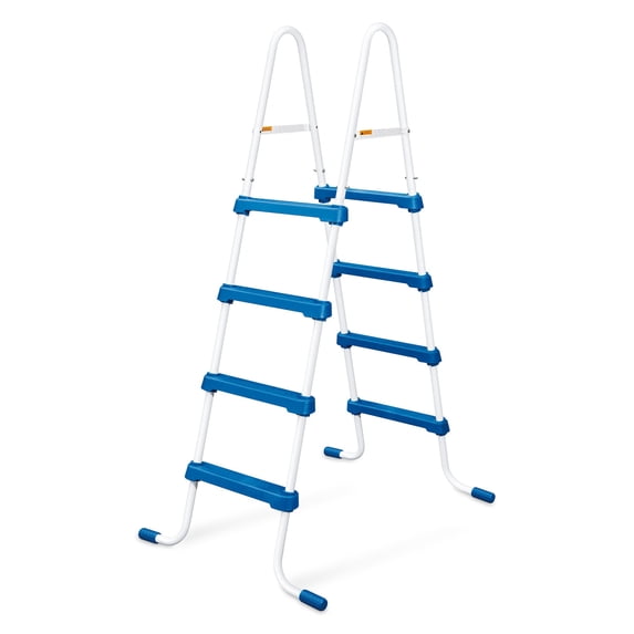 Funsicle 48" SureStep Pool Ladder, for Above Ground Swimming Pools, Blue & White