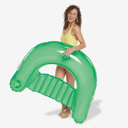 Funsicle 4ft Chill-Out Chair, Inflatable Pool Float, Fresh Mint, Adults, Unisex
