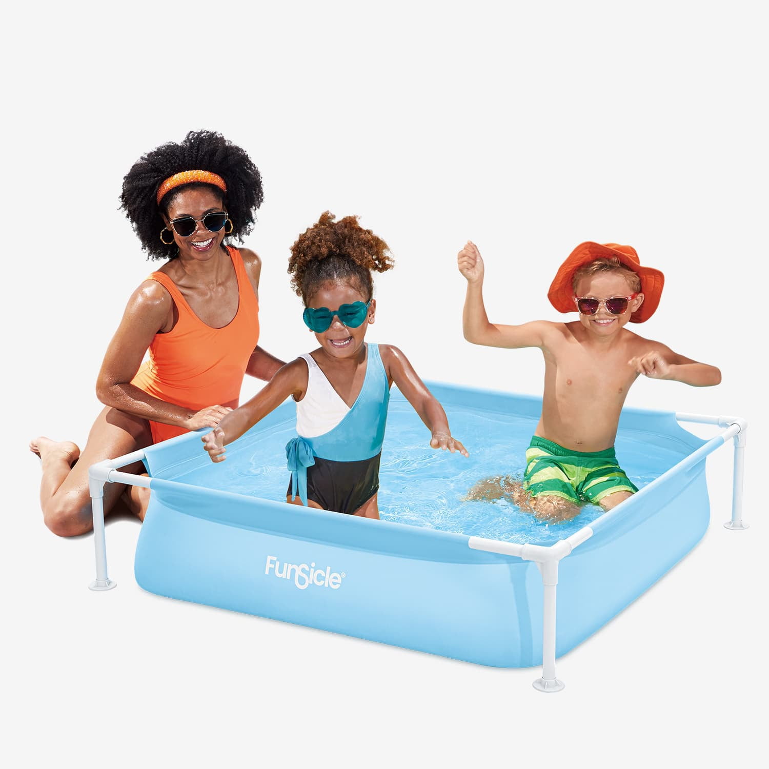 Funsicle 4ft Kids Fun Pool – Easy-to-Assemble Above Ground Pool for ...