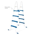 thumbnail image 1 of Funsicle 52" SureStep Pool Ladder, for Above Ground Swimming Pools, Blue & White, 1 of 6