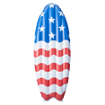 thumbnail image 1 of Funsicle Americana Surfboard, 5ft Inflatable Pool Float, Stars & Stripes, Age 9 and up, 1 of 4