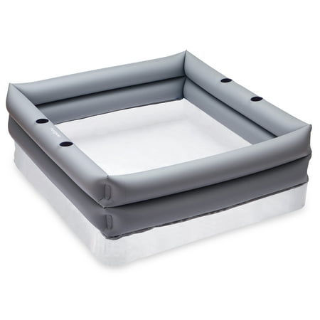 Funsicle Rectangular Truck Bed Inflatable Swimming Pool, Gray, Adults