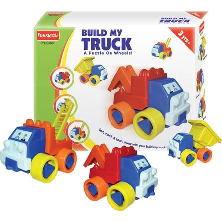 Funskool Build My Truck A Puzzle On Wheels