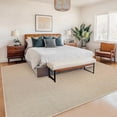 thumbnail image 1 of Funslane 10' x 13' Washable Area Rug, Modern Woven Carpet, Non-Slip & Stain-Resistant Floor Cover, for Living Room, Bedroom & Dining Room, Tan, 1 of 6