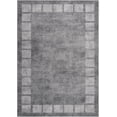 thumbnail image 1 of Funslane Area Rug 5' x 7', Washable Non-Slip Soft Floor Carpet, Modern Abstract Bohemian Style for Living Room, Bedroom & Dining Room, Gray, 1 of 1