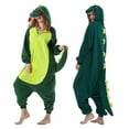 Funsmile Animal Halloween Costume Plush Unisex Adult Dinosaur Onesie