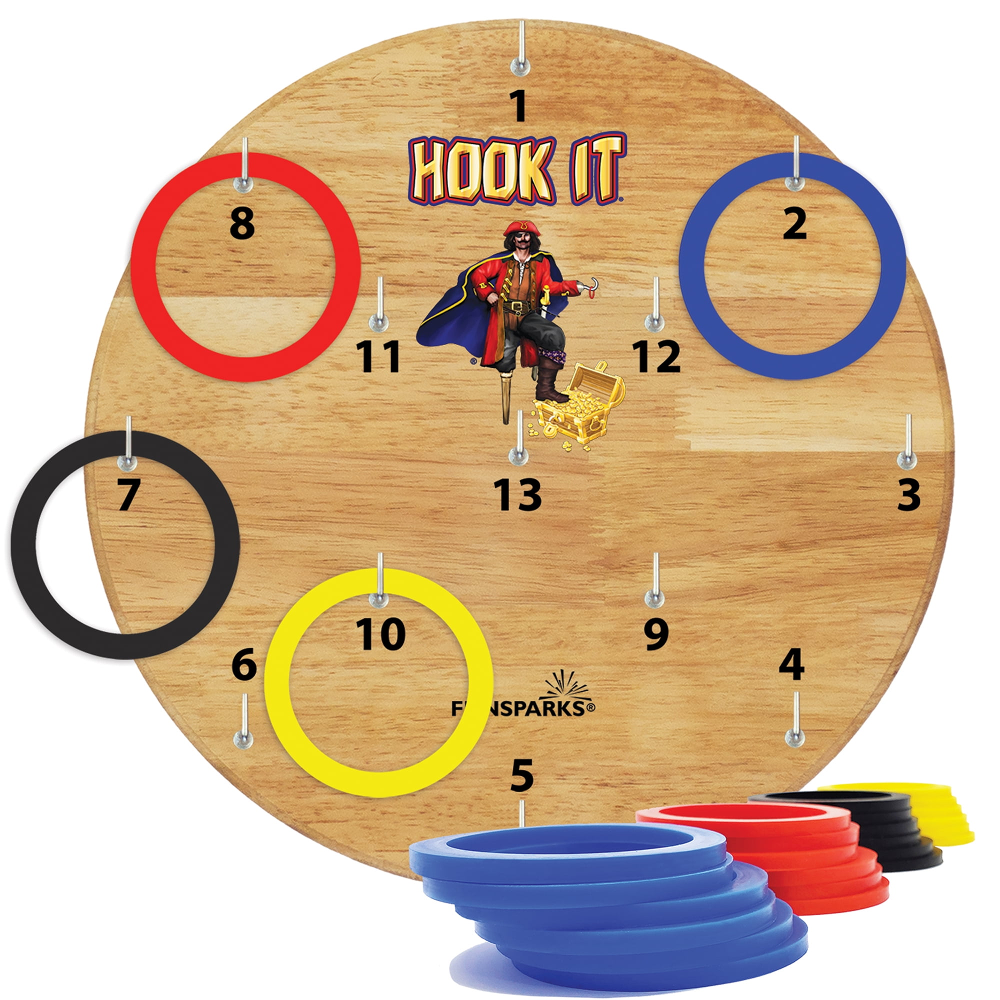 Funsparks - RingStix Lite-The Most Fun Indoor/Outdoor Lawn or Beach Games  for Kids, Teens, Adults and Families 