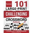 thumbnail image 1 of Pre-Owned Funster 101 Large-Print Challenging Crossword Puzzles: Crossword puzzle book for adults Paperback, 1 of 1