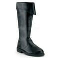 thumbnail image 1 of Funtasma CAPTAIN-105 - 1" Heel, Blk Pu Pirate Boot-Blk Pu-M, 1 of 2