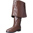 thumbnail image 1 of Funtasma by Pleaser Men's Halloween Maverick Boot 11 Brown Pu, 1 of 8