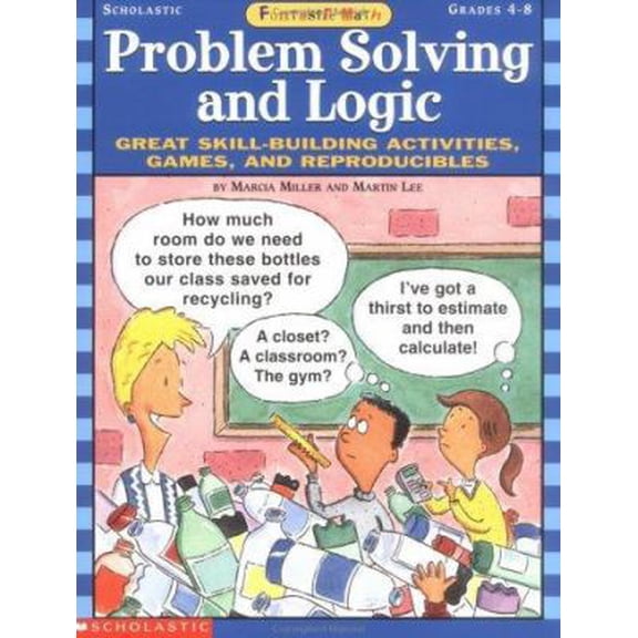 Pre-Owned Funtastic Math! Problem Solving and Logic (Grades 4-8) (Paperback) 0590373684 9780590373685