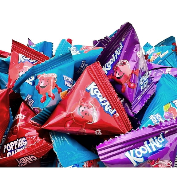 Funtasty Kool-Aid Popping Candy Assorted Fruit Flavors, 40 Count BagRDC27