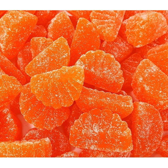 Funtasty Orange Slices Jelly Candy, Unwrapped, Bulk Pack 2 Pounds