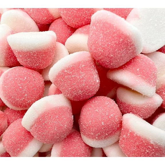 Strawberry Puffy Gummy Candy - Bulk Pack 2 Pounds - Pink Sweets