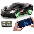 thumbnail image 1 of Funtogether Toys 1/64 Mini RC Car for Kids Age 4-12, 2.4GHz Remote Control with 3 Speed Modes, Rechargeable Desktop Race Car Toy, 1 of 8