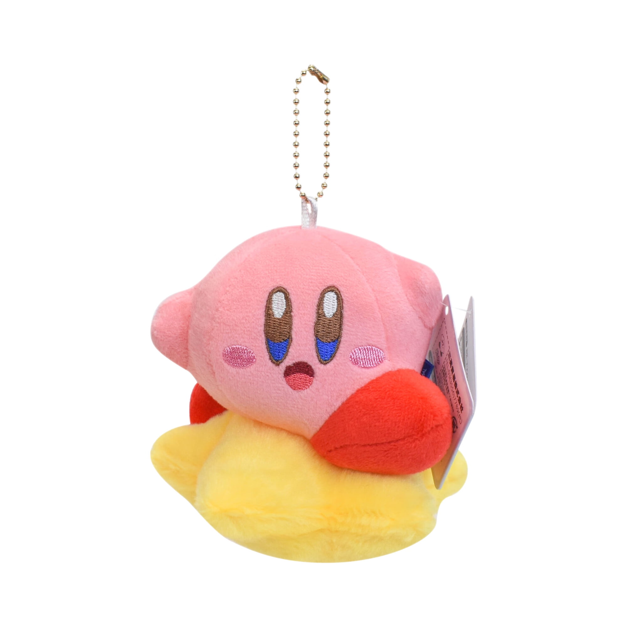 Funtop Kirby Plush Toy 5.1" Running Star Kirby Stuffed Animal