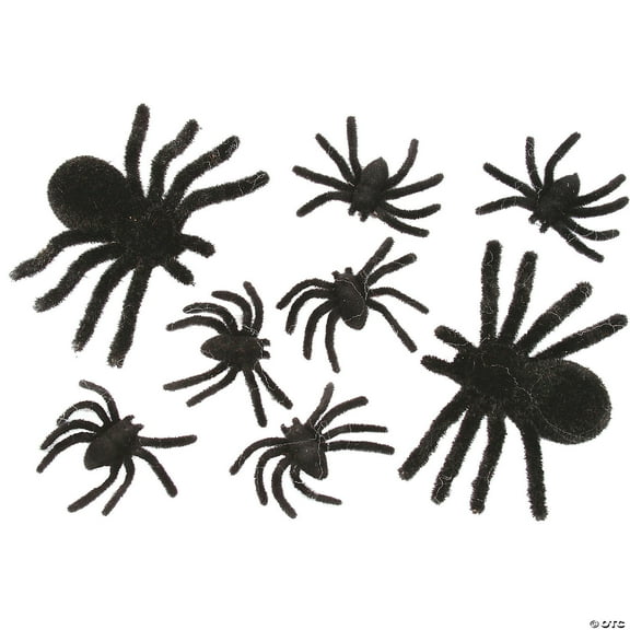 Funworld FW-91199BK Spider Family 8 Card Blk Fuzzy