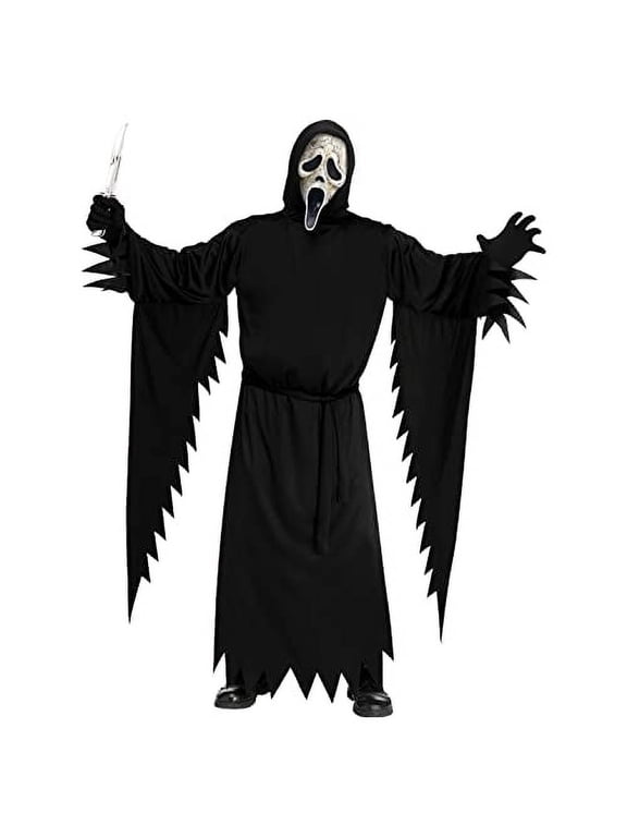 Funworld Ghost Face Aged Child Costume | Large Unisex