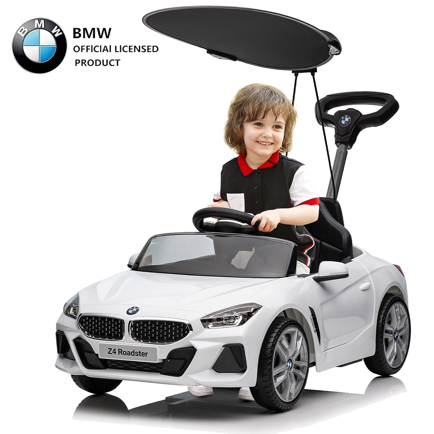 BMW キッズカー Funyard 3-in-1 Kids' Push Ride-on Car for Toddlers, Licensed