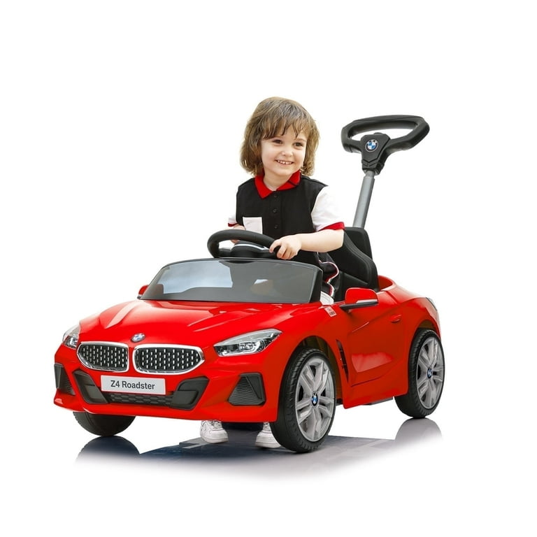 Funyard 3-in-1 Push Ride-on Car for Toddlers 1-5, BMW Z4 Toddler