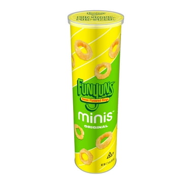 Funyuns Minis Onion Flavored Rings Original, 2.875 oz Canister