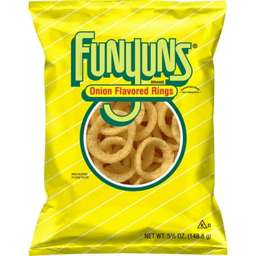 Funyuns Onion Flavored Rings, 5.25 oz Bag