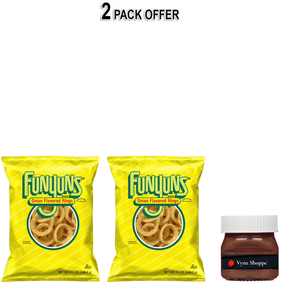 Funyuns Onion Flavored Rings Snacks, 5.25 oz Bag