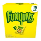 Frito-Lay Funyuns Onion Ring Flavored Snack Chips 10 Pack Multipack ...