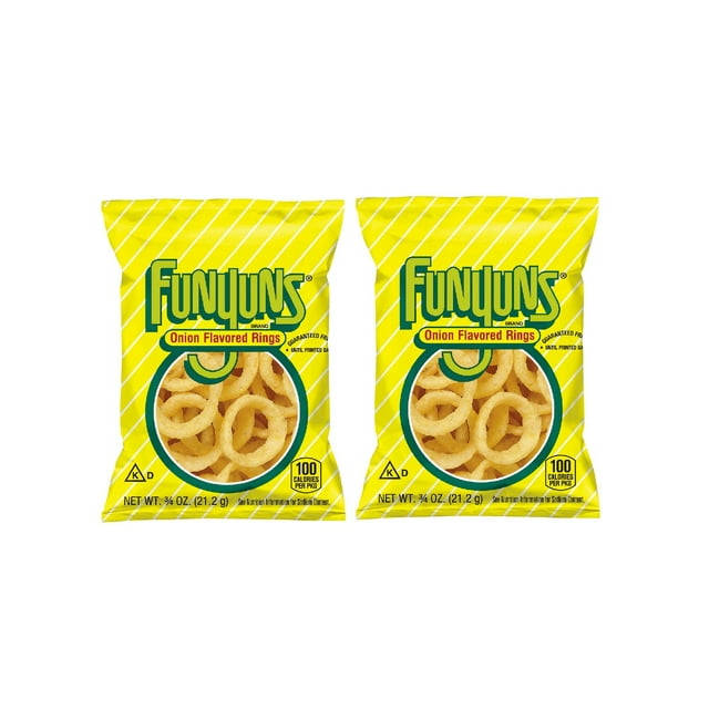 Funyuns Onion Rings, 0.75 oz, 50 ct 2PK - Walmart.com