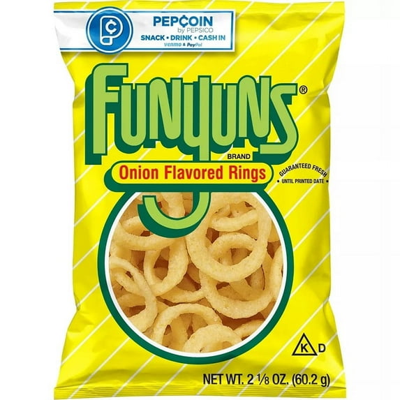 Funyuns Onion Flavored Rings, 1.25 oz - Case of 64