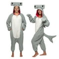 thumbnail image 1 of Funziez! Hammerhead Adult Unisex Novelty Union Suit Costume for Halloween - X-Large, 1 of 2