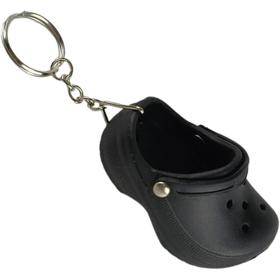 Fuqimanman2020 Cute Shoe Keychains for Women Slipper Keychain Men Mini Backpack Key Chains Colorful Key Ring for Kids Adults