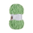 thumbnail image 1 of Fur 100% Polyester Soft Super Chunky Fluffy Faux Fur Knitting and Crocheting Yarn 3.52 oz (100gr) 71 yds (60 m) (Green), 1 of 6