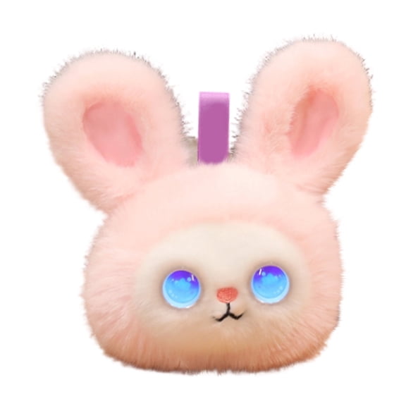 Fur AI Smart Bunny Stuffed Animal with ChatGPT, AI Interactive Plush Toy with Vibration/Tactile Perception, Emotional AI Pet Robot Companion, Gifts for Kids Ages 3+, Adults & Friends Birthday Gifts