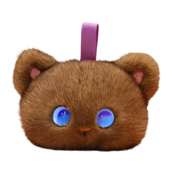 Fur AI Smart Cat Stuffed Animal with ChatGPT, AI Interactive Plush Toy with Vibration/Tactile Perception, Emotional AI Pet Robot Companion, Gifts for Kids Ages 3+, Adults & Friends Birthday Gifts