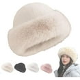 thumbnail image 1 of Fur Bucket Hats for Woman - Winter Faux Fur Bucket Hat 2026 New Fluffy Furry Warm HatSoft Furry Hats for Women, 1 of 7