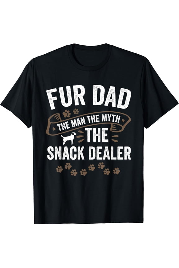 Fur Dad Dog Fathers Day 2024 T-Shirt mens t shirt,black,women,funny,misfits,men,journey