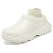 Fur Lined Clogs for Women Winter Warm Plush House Slippers Waterproof Non-slip Garden Shoes Indoor Outdoor Mules