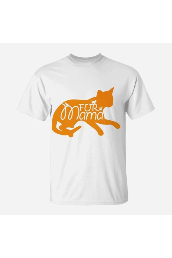 Fur Mama Cat Design TShirt
