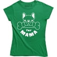 thumbnail image 1 of Fur Mama Mom Of Dogs Pet Lover Gift Mother Day Birthday Mom French Tee Shirt, 1 of 4