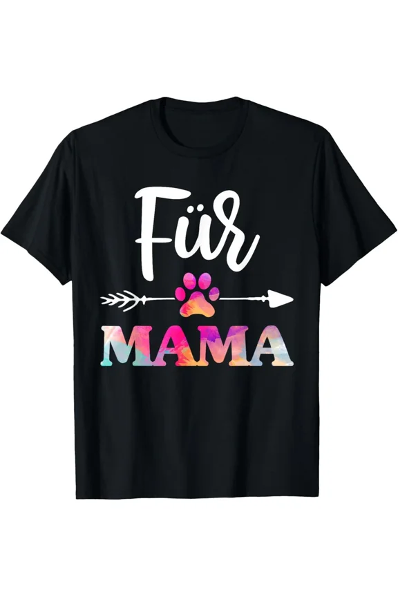 Fur Mama Pet Lovers Shirt For Women Mother's Day Gift Present Unisex T-Shirt, up to Size 5XL
