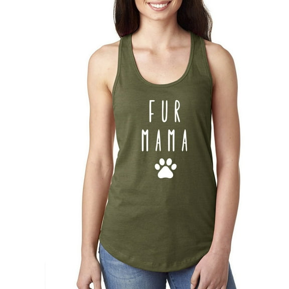 Fur Mama Racerback Tank