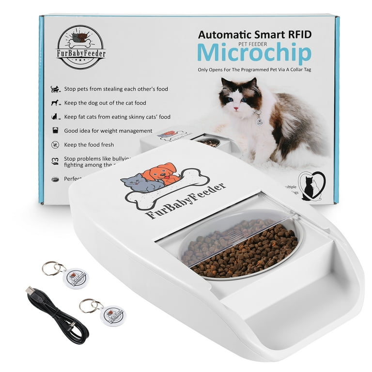 Collar activated dog feeder sale