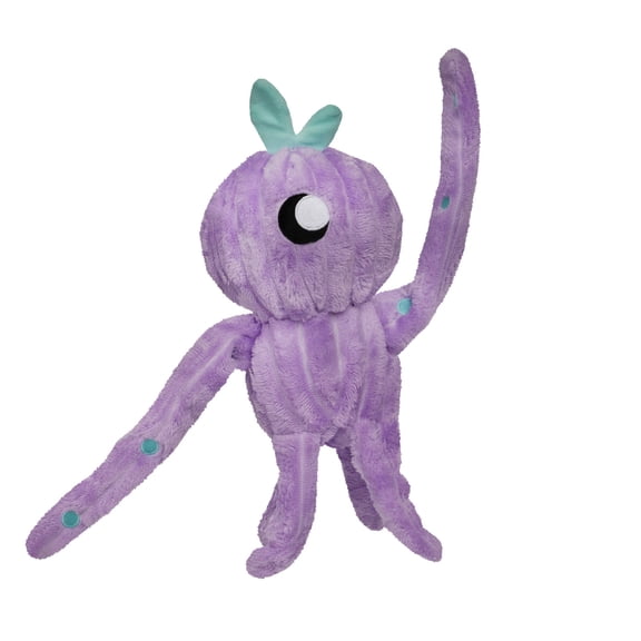 FurHaven Alien Corduroy & Crinkle Plush Dog Toy - Lunar Lavender