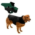 thumbnail image 1 of FurHaven Flex-Fit Reversible Plush Faux Fur Dog Coat - Large, Black, 1 of 10