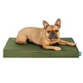 thumbnail image 1 of FurHaven Grid Indoor-Outdoor Cooling Memory Foam Deluxe Mattress for Dogs and Cats - Olivine, Medium, 1 of 14
