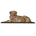 thumbnail image 1 of FurHaven Muddy Paws Large Pet Bed with Towel & Shammy Rug, Charcoal Gray, 1 of 10